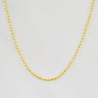 Cadena Mini Militar 2.1g / 45cm / 0.89mm Oro Amarillo 18K
