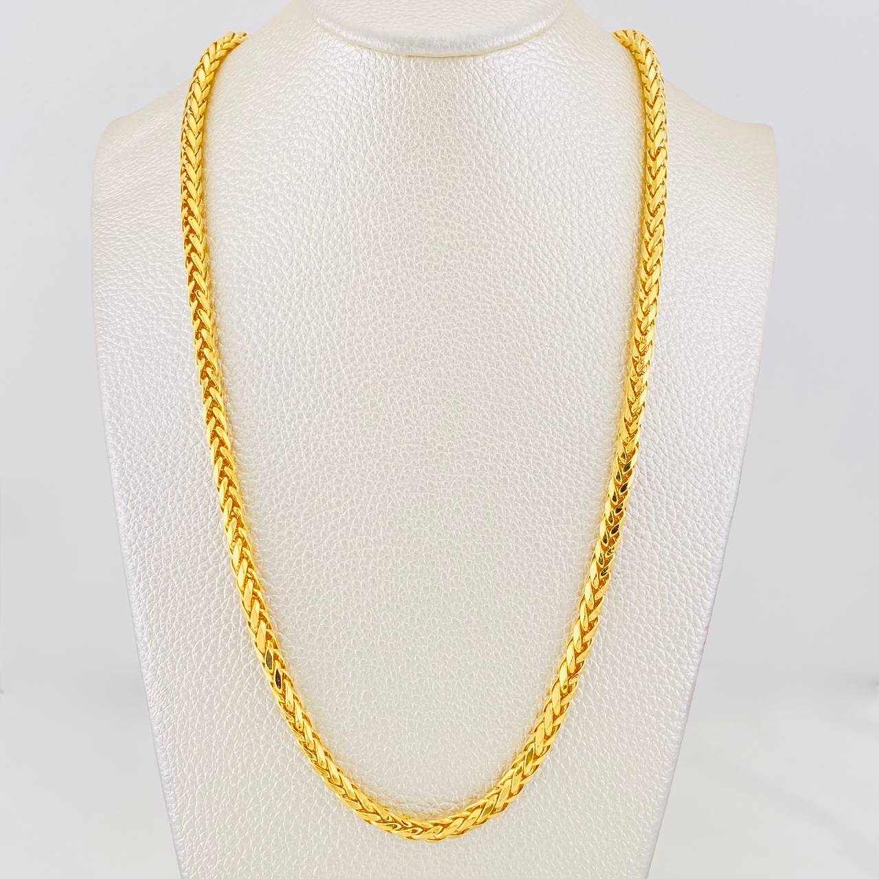 Cadena Franco 15.9g / 55cm / 3.74mm Oro Amarillo 18K