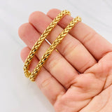 Cadena Franco 15.9g / 55cm / 3.74mm Oro Amarillo 18K