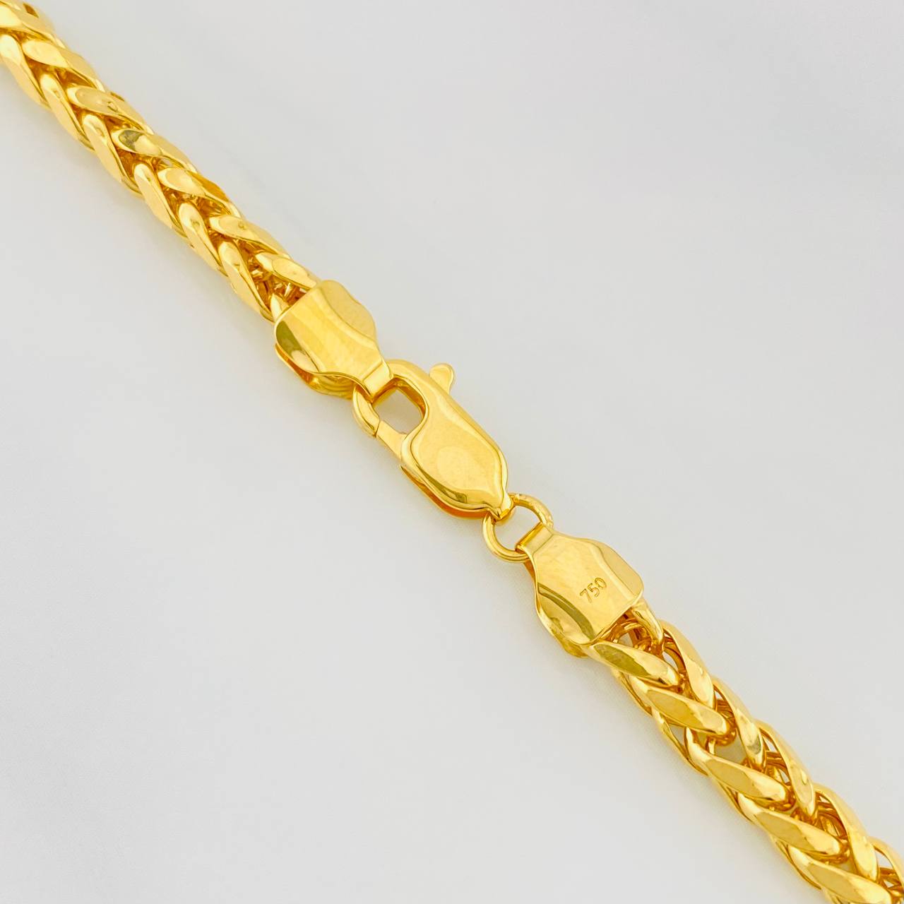 Cadena Franco 15.9g / 55cm / 3.74mm Oro Amarillo 18K