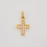 Dije Cruz 0.7 g / 1.5 cm Oro Amarillo 18K
