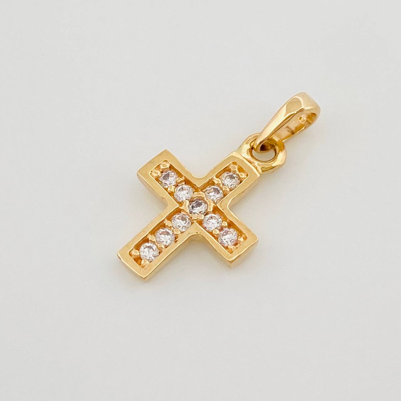 Dije Cruz 0.7 g / 1.5 cm Oro Amarillo 18K