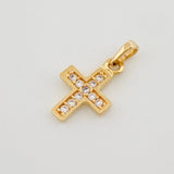 Dije Cruz 0.7 g / 1.5 cm Oro Amarillo 18K