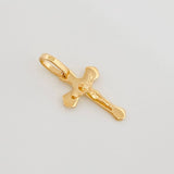 Dije Cruz Cristo 0.7 g / 2 cm Oro Amarillo 18K