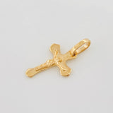 Dije Cruz Cristo 0.7 g / 2 cm Oro Amarillo 18K