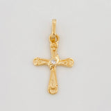 Dije Cruz 0.85 g / 1.5 cm Oro Amarillo 18K