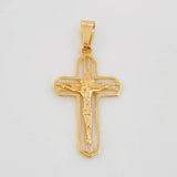 Dije Cruz 2.15 g / 3.5 cm Oro Amarillo 18K