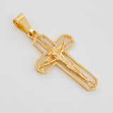 Dije Cruz 2.15 g / 3.5 cm Oro Amarillo 18K