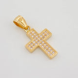 Dije Cruz 1.5 g / 2.3 cm Oro Amarillo 18K