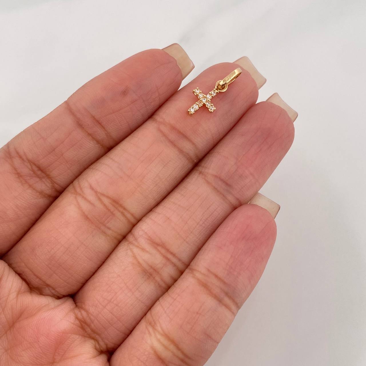 Dije Cruz 0.45 g / 1.5 cm Oro Amarillo 18K
