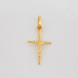 Dije Cruz Cristo 0.65 g / 2.2 cm Oro Amarillo 18K