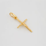 Dije Cruz Cristo 0.65 g / 2.2 cm Oro Amarillo 18K