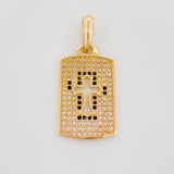 Dije Medalla Cruz 3.15 g / 3 cm Oro Amarillo 18K