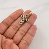 Dije Cruz Tupida 2.6 g / 3.3 cm Oro Amarillo 18K