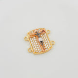 Herraje Cristo 2.35 g / 1.5 cm Tres Oros 18K