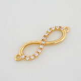 Herraje Infinito 0.95 g / 0.8 cm Oro Amarillo 18K