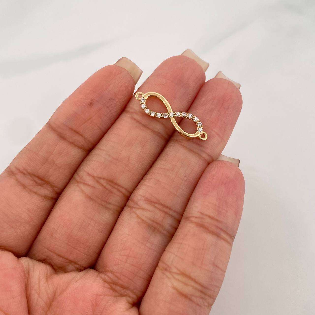 Herraje Infinito 0.95 g / 0.8 cm Oro Amarillo 18K