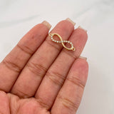 Herraje Infinito 0.95 g / 0.8 cm Oro Amarillo 18K