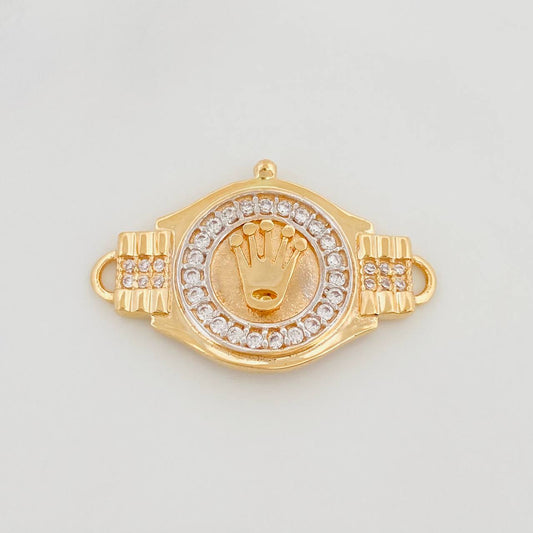 Herraje Correa Corona 3.35 g / 1.8 cm Oro Amarillo 18K