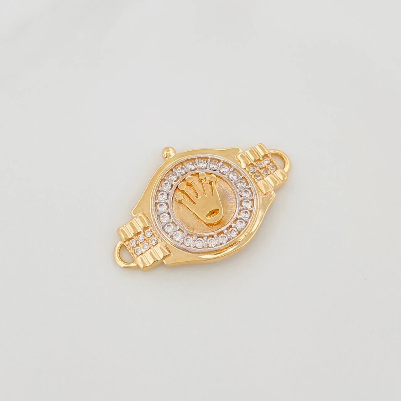 Herraje Correa Corona 3.35 g / 1.8 cm Oro Amarillo 18K