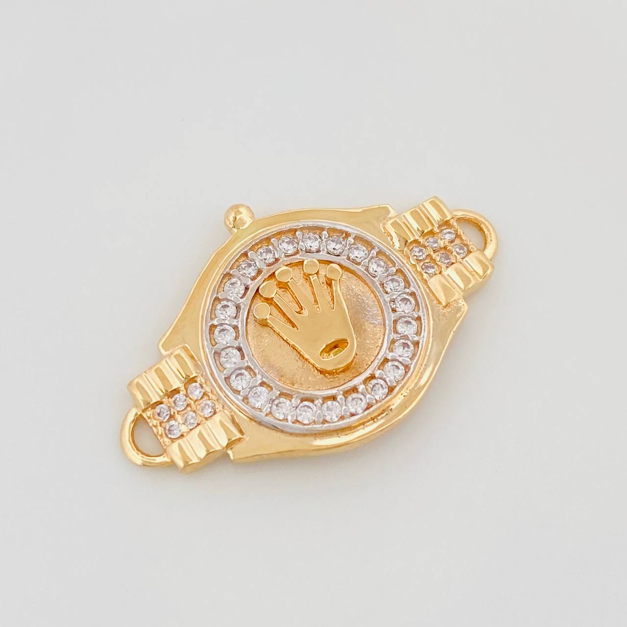 Herraje Correa Corona 3.35 g / 1.8 cm Oro Amarillo 18K