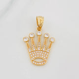 Dije Corona 3.55 g / 3 cm Oro Amarillo 18K