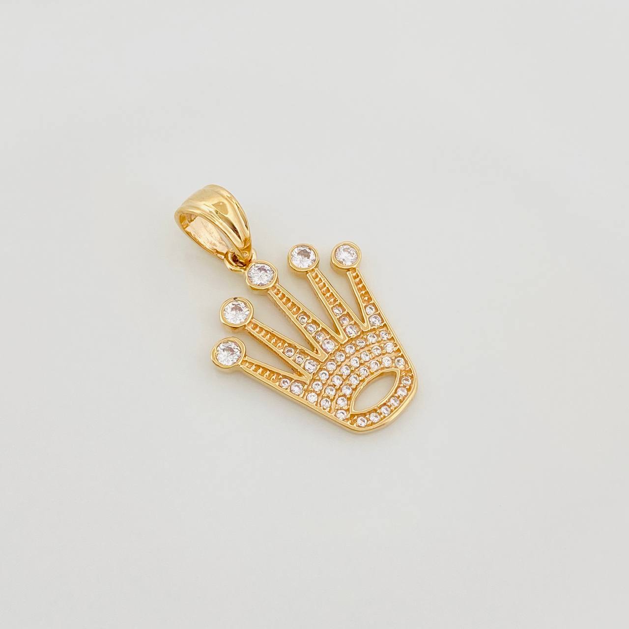 Dije Corona 3.55 g / 3 cm Oro Amarillo 18K