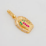 Dije Virgen Guadalupe 1.3 g / 2.2 cm Oro Amarillo 18K