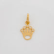 Dije Corona 0.6 g / 1.7 cm Oro Amarillo 18K