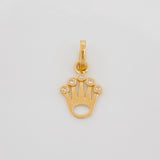 Dije Corona 0.6 g / 1.7 cm Oro Amarillo 18K
