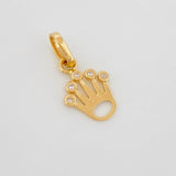 Dije Corona 0.6 g / 1.7 cm Oro Amarillo 18K