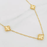 Cadena Aro Seguido Trebol 5.85 g / 50 cm / 1.5 mm Oro Amarillo 18K