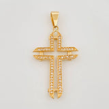 Dije Cruz 3.7 g / 4 cm Oro Amarillo 18K