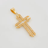 Dije Cruz 3.7 g / 4 cm Oro Amarillo 18K