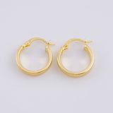 Candongas Maura 1.5g / 1.8cm Oro Amarillo 18K