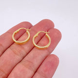 Candongas Maura 1.5g / 1.8cm Oro Amarillo 18K