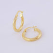 Candongas Mafe 1.8g / 2cm Oro Amarillo 18K