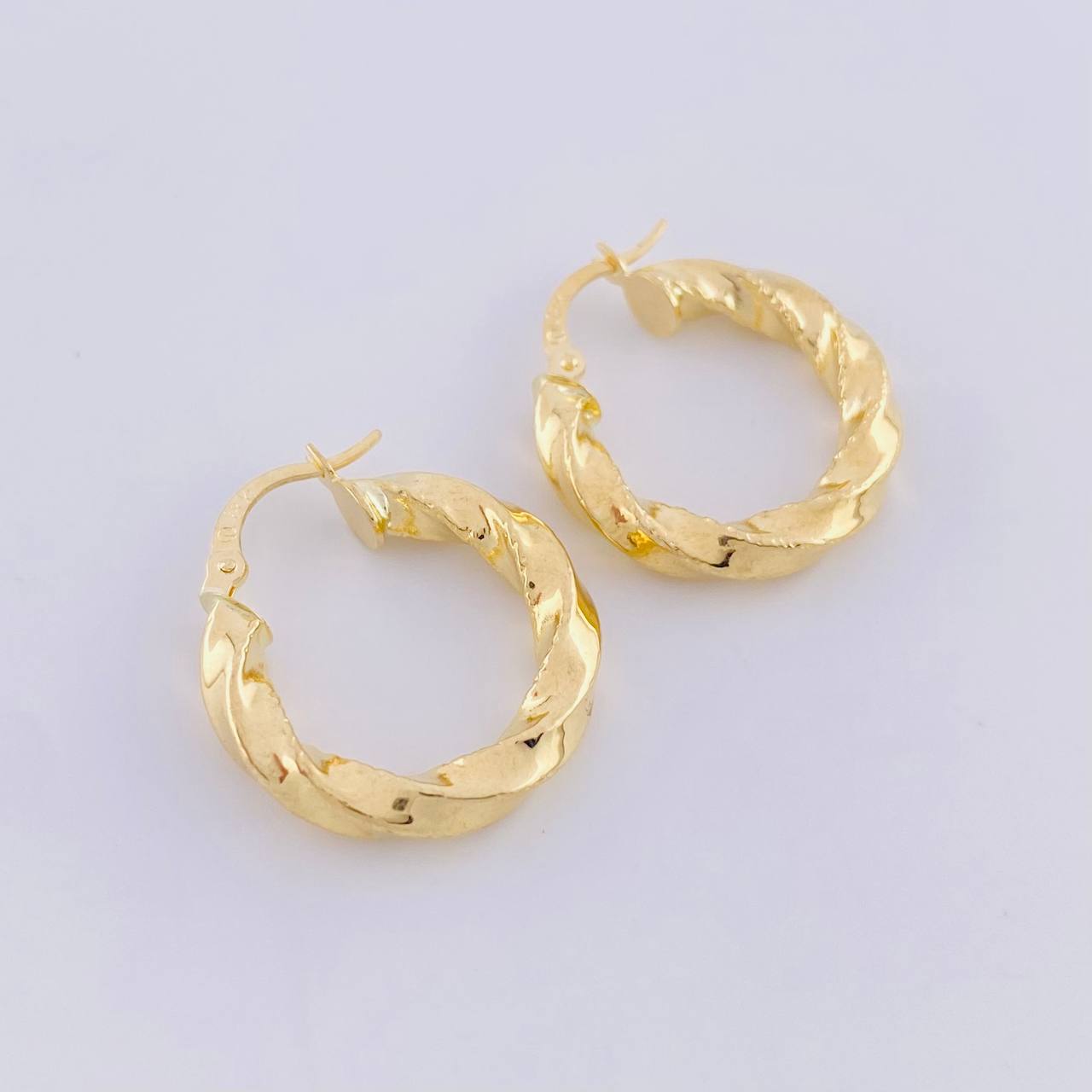 Candongas Fenix 2.9g / 2.4cm Oro Amarillo 18K