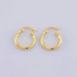 Candongas Juli 1.1g / 1.7cm Oro Amarillo 18K