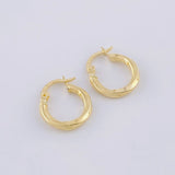 Candongas Juli 1.1g / 1.7cm Oro Amarillo 18K