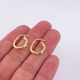 Candongas Juli 1.1g / 1.7cm Oro Amarillo 18K