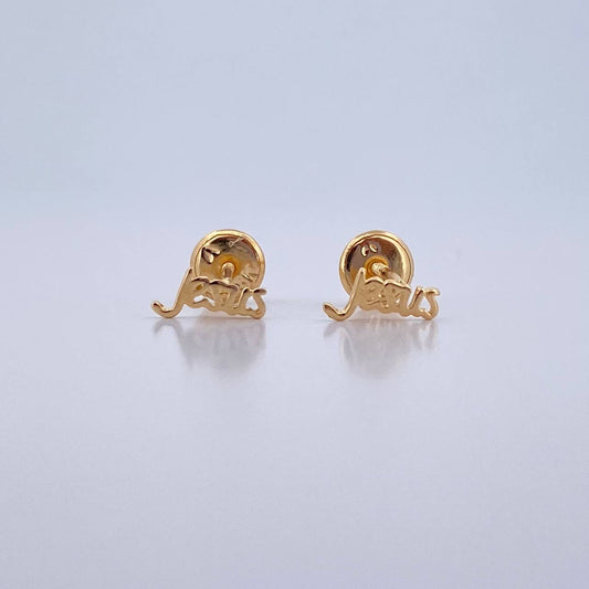 Topos Jesus 0.55gr / Oro Amarillo 18K &