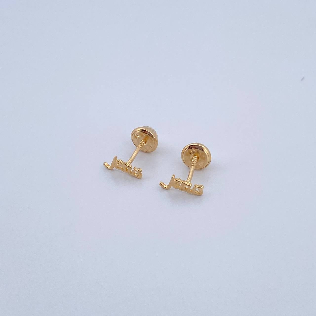 Topos Jesus 0.55gr / Oro Amarillo 18K $