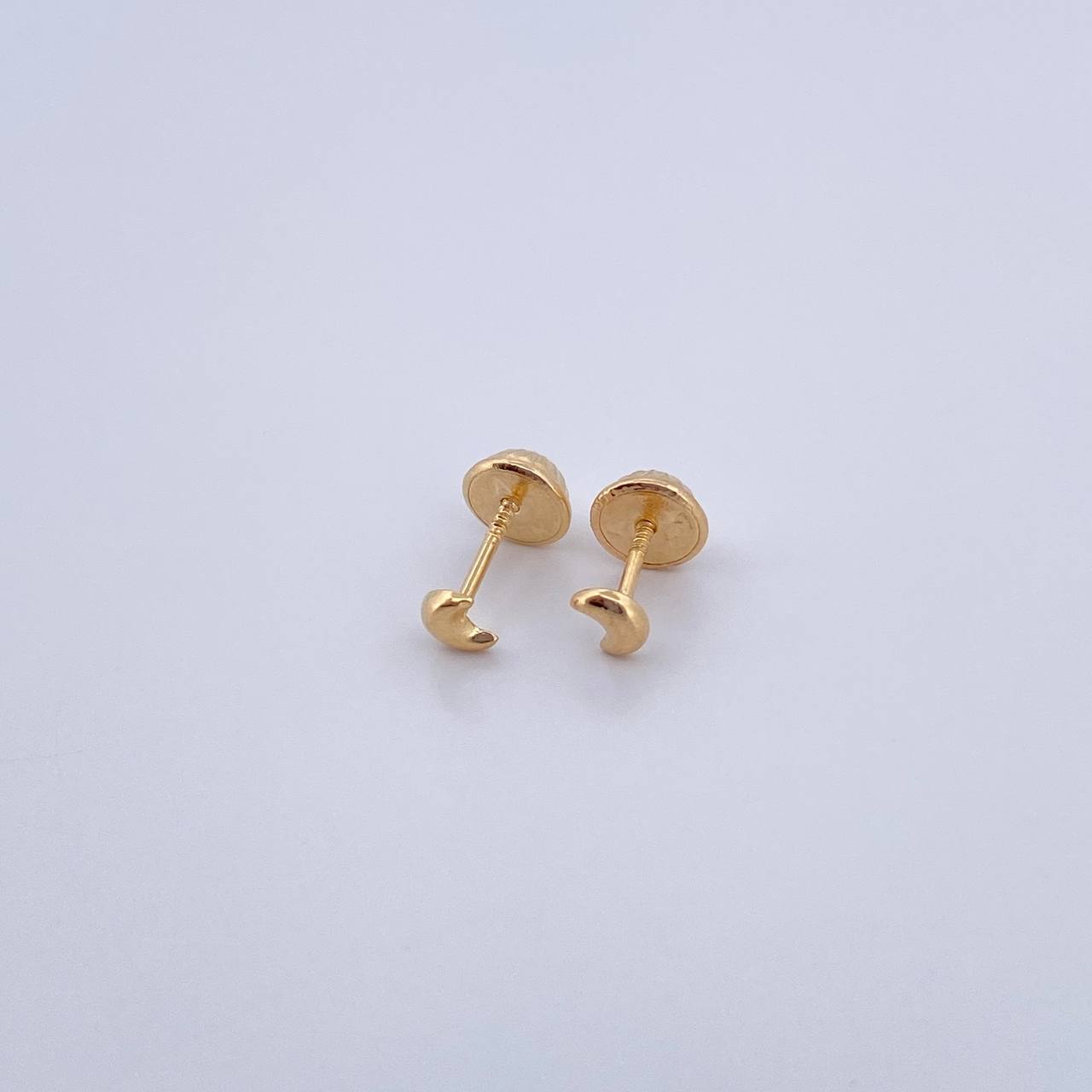 Topos Luna 0.4gr / Lisos Oro Amarillo 18K &