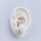 Topos Luna 0.4gr / Lisos Oro Amarillo 18K &