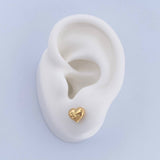 Topos Corazon Love 0.65gr / Troquelados Oro Amarillo 18K &