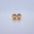 Topos Bola 0.5gr / 4mm Diamantada Oro Amarillo &