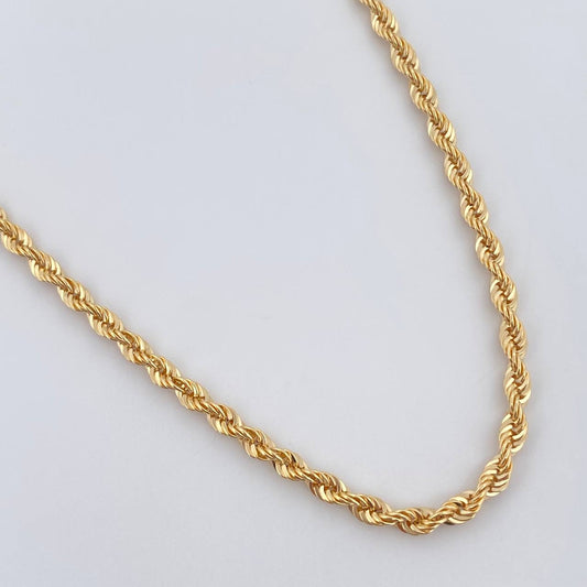 Cadena Lazo  6.75gr / 50.5cm / Oro Amarillo +3 18K $