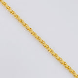 Cadena Franco 6.45 g / 60 cm / 2.2 mm Oro Amarillo 18K