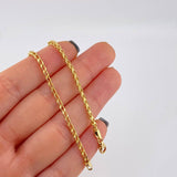 Cadena Franco 6.45 g / 60 cm / 2.2 mm Oro Amarillo 18K